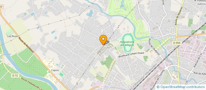 localisation de l'entreprise MONSIEUR JOSE DA CUNHA TEIXEIRA  MONTAUBAN