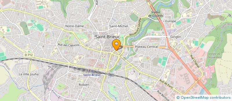 localisation de l'entreprise MONSIEUR JOSE DA CUNHA VILACA à SAINT-BRIEUC