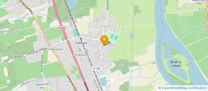 localisation de l'entreprise MONSIEUR JOSE DA FONSECA E PINHO  CADAUJAC