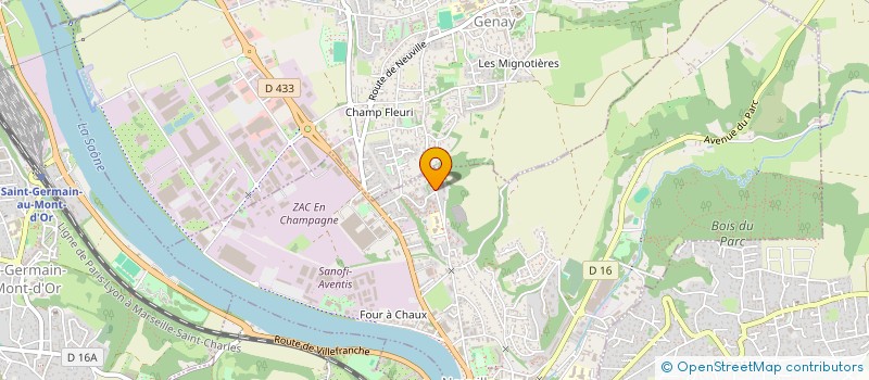localisation de l'entreprise MONSIEUR JOSE DA MOTA CAMPOS à NEUVILLE-SUR-SAONE
