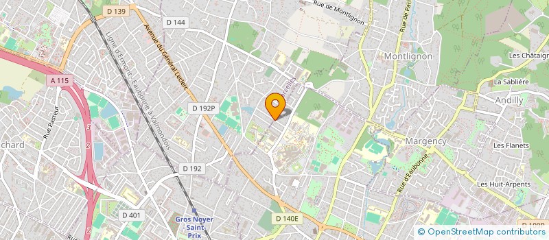 localisation de l'entreprise MONSIEUR JOSE DA ROCHA à EAUBONNE