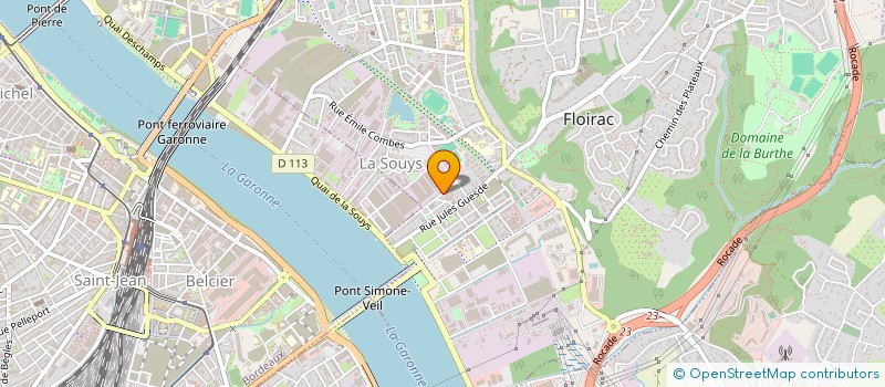 localisation de l'entreprise MONSIEUR JOSE DA ROCHA CORREIA  FLOIRAC