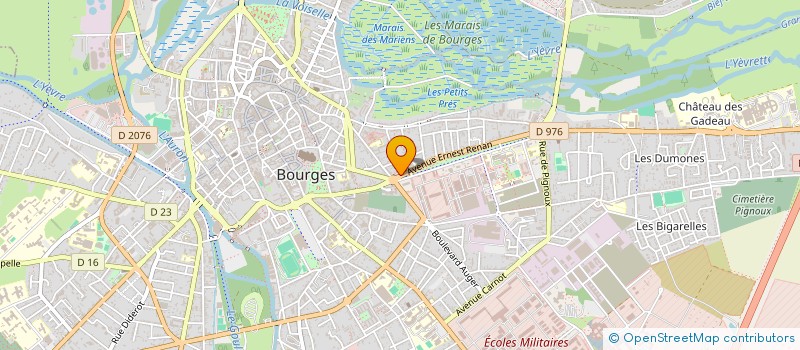 localisation de l'entreprise MONSIEUR JOSE DA SILVA à BOURGES