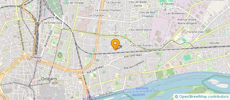 localisation de l'entreprise MONSIEUR JOSE DA SILVA à ORLEANS
