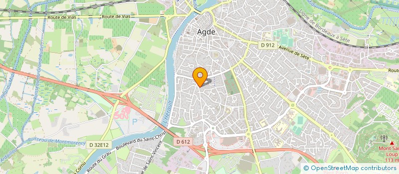 localisation de l'entreprise MONSIEUR JOSE DA SILVA à AGDE