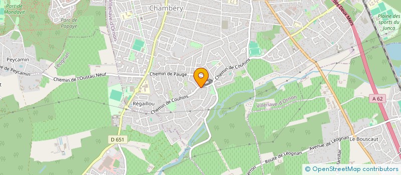 localisation de l'entreprise MONSIEUR JOSE DA SILVA à VILLENAVE-D'ORNON