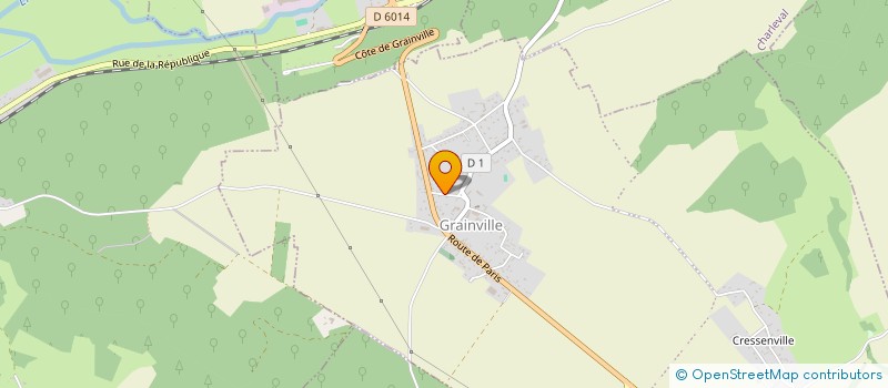 localisation de l'entreprise MONSIEUR JOSE DA SILVA ALVES  VAL D'ORGER