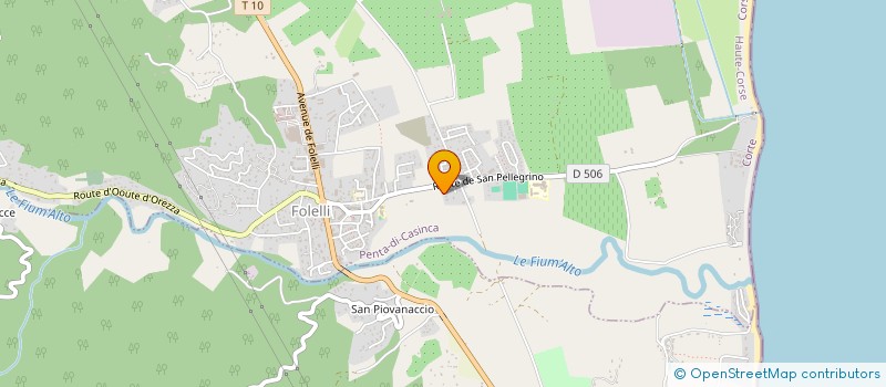 localisation de l'entreprise MONSIEUR JOSE DA SILVA BARBOSA à PENTA-DI-CASINCA