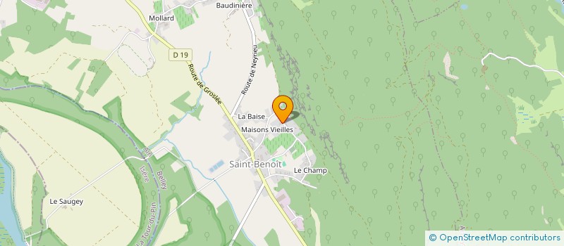 localisation de l'entreprise MONSIEUR JOSE DA SILVA BARROS  GROSLEE-SAINT-BENOIT