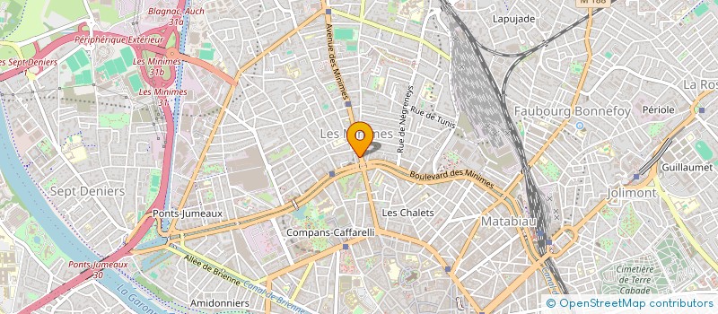 localisation de l'entreprise MONSIEUR JOSE DA SILVA COELHO  TOULOUSE