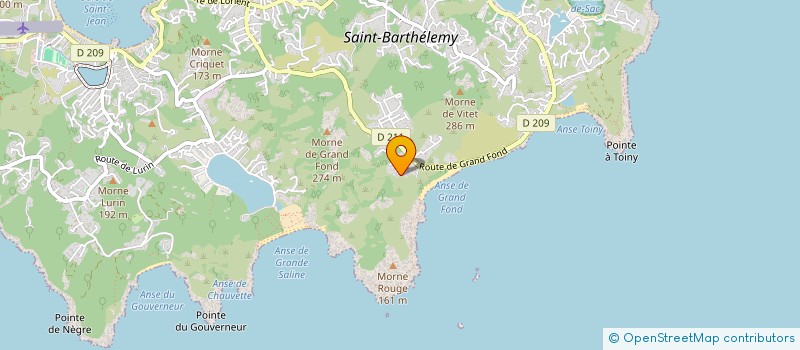 localisation de l'entreprise MONSIEUR JOSE DA SILVA CORREIRA DAS DORES à SAINT-BARTHELEMY