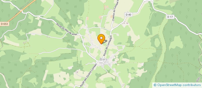 localisation de l'entreprise MONSIEUR JOSE DA SILVA DE ABREU  BLARS