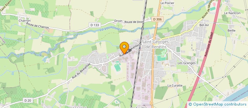 localisation de l'entreprise MONSIEUR JOSE DA SILVA DOMINGUES à VILLEFRANCHE-SUR-SAONE