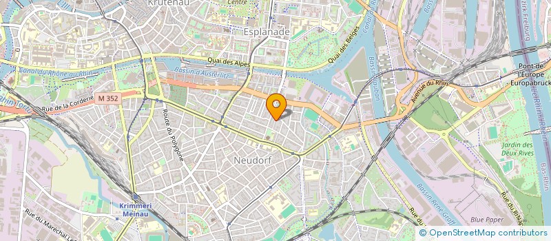 localisation de l'entreprise MONSIEUR JOSE DA SILVA FERNANDES  STRASBOURG