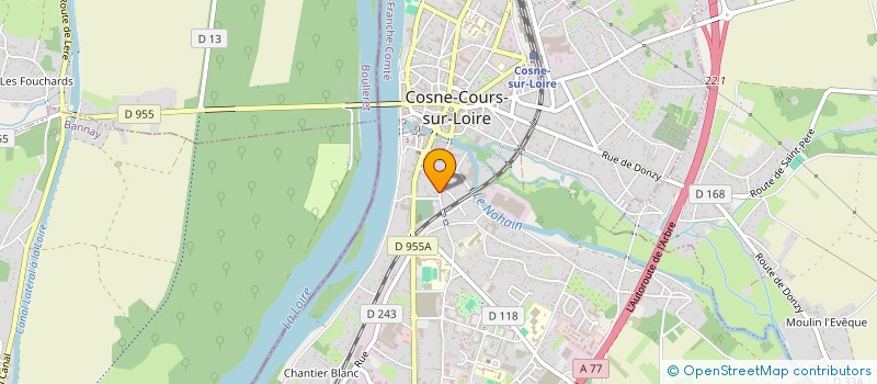 localisation de l'entreprise MONSIEUR JOSE DA SILVA FERREIRA à COSNE-COURS-SUR-LOIRE