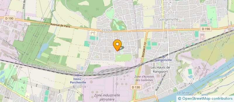 localisation de l'entreprise MONSIEUR JOSE DA SILVA FIGUEIRA  ISSOU