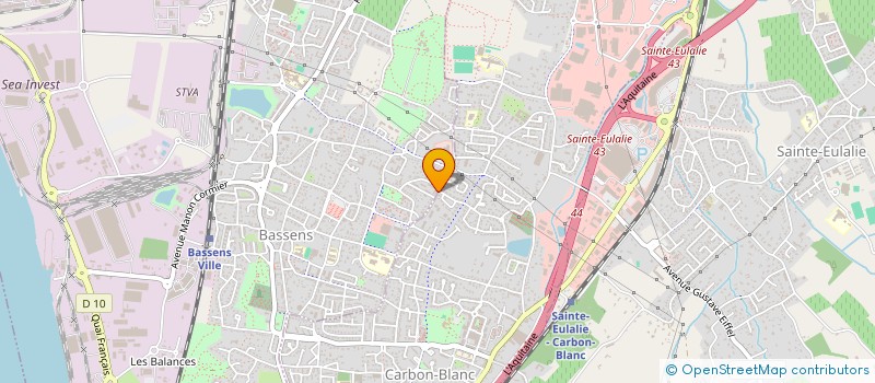 localisation de l'entreprise MONSIEUR JOSE DA SILVA FREITAS  BASSENS