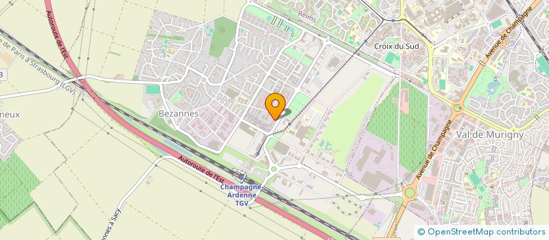 localisation de l'entreprise MONSIEUR JOSE DA SILVA GONCALVES  BEZANNES