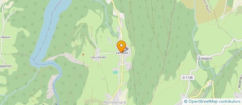 localisation de l'entreprise MONSIEUR JOSE DA SILVA PEREIRA  MONTEYNARD