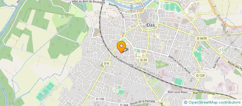 localisation de l'entreprise MONSIEUR JOSE DA SILVA PINHEIRO à DAX