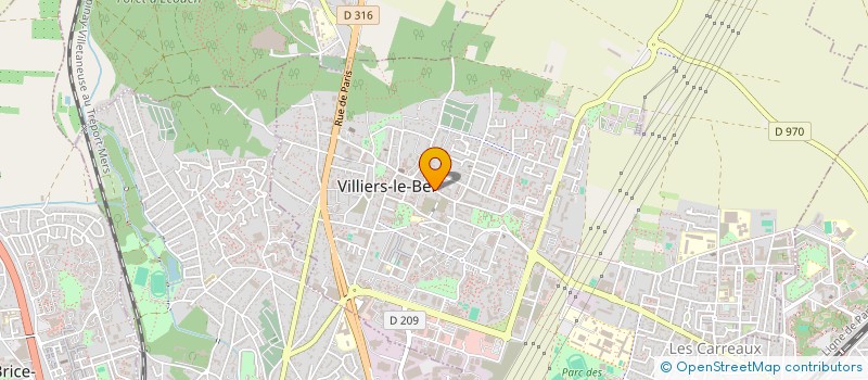 localisation de l'entreprise MONSIEUR JOSE DA SILVA RIBEIRO MARAVILHA  VILLIERS-LE-BEL