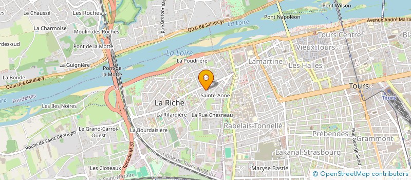 localisation de l'entreprise MONSIEUR JOSE DAMIAO VIEIRA  LA RICHE