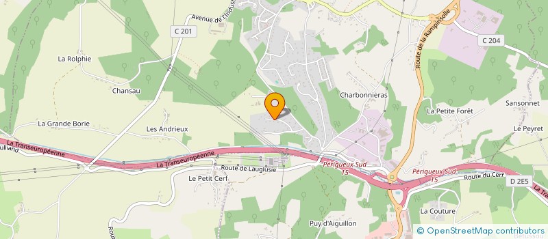 localisation de l'entreprise MONSIEUR JOSE DANIEL DE SOUSA  COULOUNIEIX-CHAMIERS