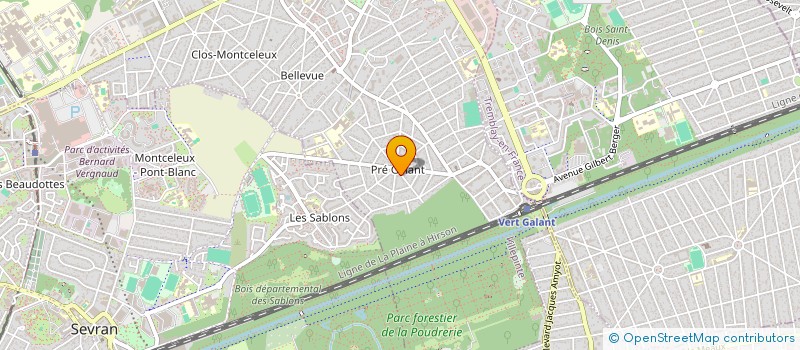 localisation de l'entreprise MONSIEUR JOSE DANIEL FERNANDES LEVY  VILLEPINTE