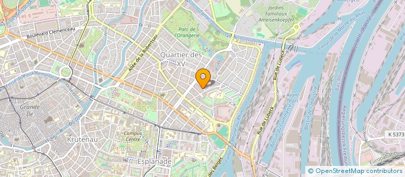 localisation de l'entreprise MONSIEUR JOSE DANIEL GONZALEZ TELFORD  STRASBOURG