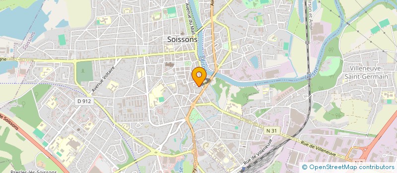 localisation de l'entreprise MONSIEUR JOSE DANIEL RIBEIRO PARENTE à SOISSONS