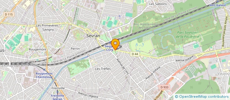 localisation de l'entreprise MONSIEUR JOSE DANIEL VASQUEZ VARGAS à SEVRAN