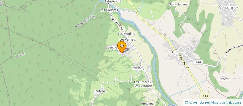 localisation de l'entreprise MONSIEUR JOSE DANTAS DA SILVA à LORNAY