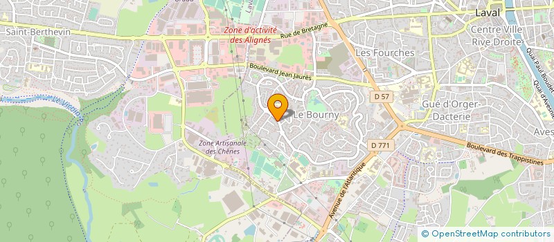 localisation de l'entreprise MONSIEUR JOSE DAOUDAL à LAVAL