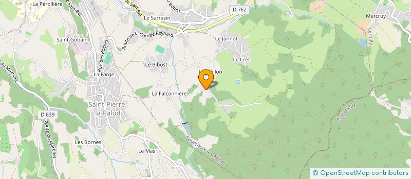 localisation de l'entreprise MONSIEUR JOSE DAS NEVES  SOURCIEUX-LES-MINES