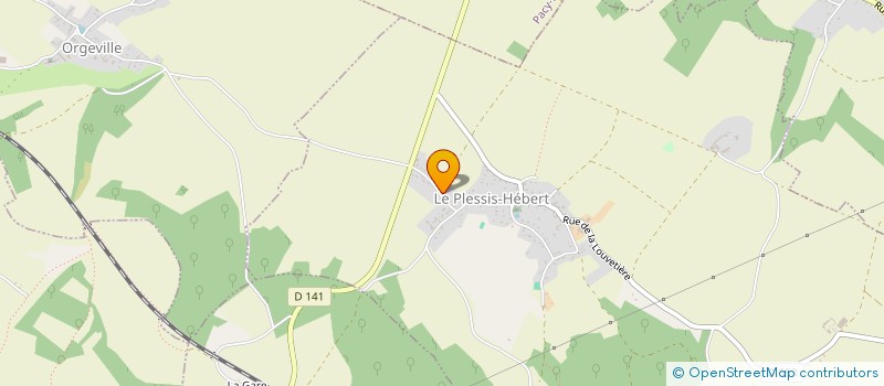 localisation de l'entreprise MONSIEUR JOSE DE ALMEIDA DOS SANTOS  LE PLESSIS-HEBERT