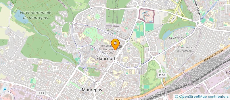 localisation de l'entreprise MONSIEUR JOSE DE AMORINE LOURENCO à ELANCOURT