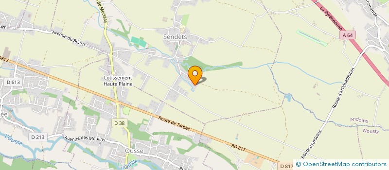 localisation de l'entreprise MONSIEUR JOSE DE BARROS  SENDETS