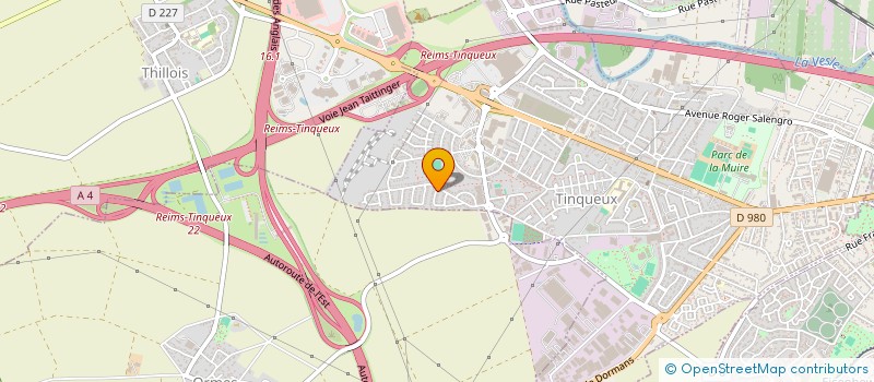 localisation de l'entreprise MONSIEUR JOSE DE BARROS DUQUE  TINQUEUX