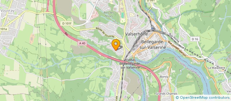 localisation de l'entreprise MONSIEUR JOSE DE BRITO FERNANDES à VALSERHONE