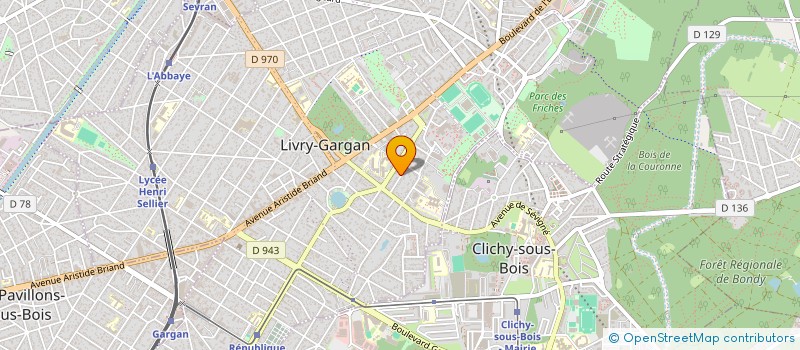 localisation de l'entreprise MONSIEUR JOSE DE CARVALHO FERNANDES  LIVRY-GARGAN