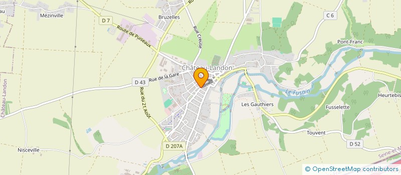 localisation de l'entreprise MONSIEUR JOSE DE CARVALHO OLIVEIRA JUNIOR  CHATEAU-LANDON