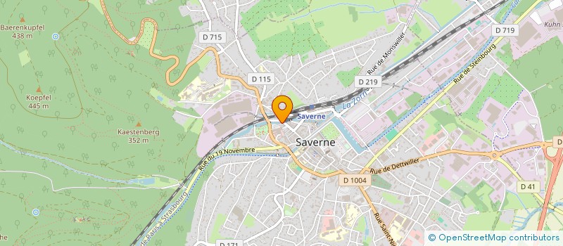 localisation de l'entreprise MONSIEUR JOSE DE CASTRO MARQUES  SAVERNE