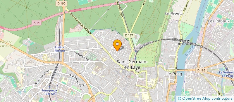 localisation de l'entreprise MONSIEUR JOSE DE FIGUEIREDO  SAINT-GERMAIN-EN-LAYE