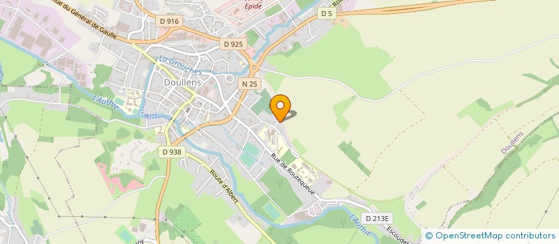 localisation de l'entreprise MONSIEUR JOSE DE FREITAS RIBEIRO à DOULLENS