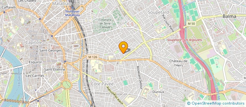 localisation de l'entreprise MONSIEUR JOSE DE LA VIUDA SAINZ  TOULOUSE