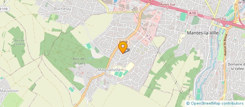 localisation de l'entreprise MONSIEUR JOSE DE LEMOS TOMAS  MAGNANVILLE