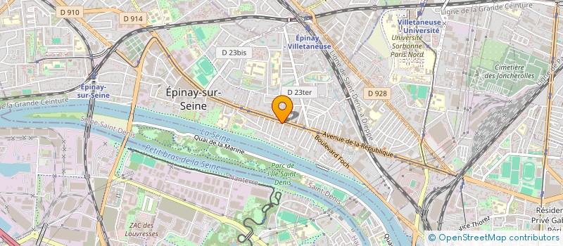 localisation de l'entreprise MONSIEUR JOSE DE MACEDO à EPINAY-SUR-SEINE