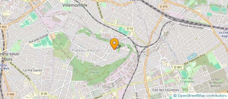 localisation de l'entreprise MONSIEUR JOSE DE MACEDO SILVA RAMOA à NEUILLY-PLAISANCE