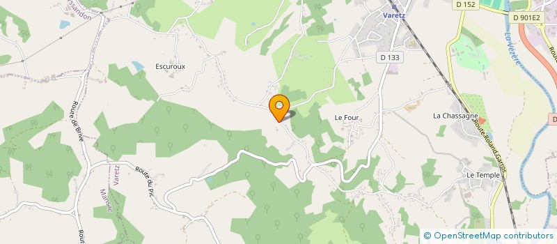 localisation de l'entreprise MONSIEUR JOSE DE MAGALHAES  VARETZ