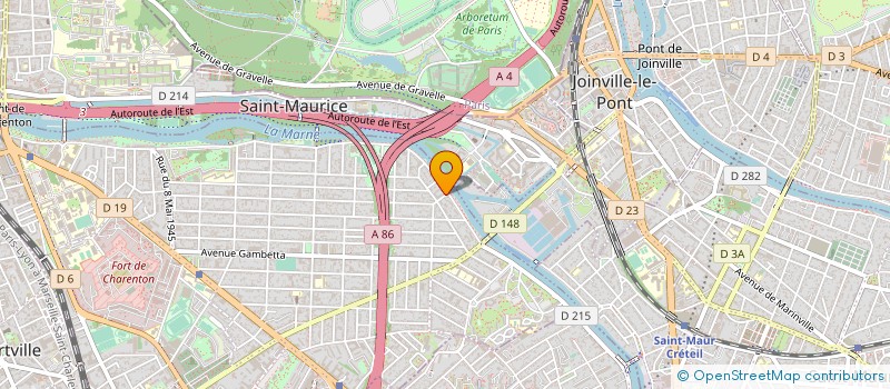 localisation de l'entreprise MONSIEUR JOSE DE MATOS ABREU à MAISONS-ALFORT